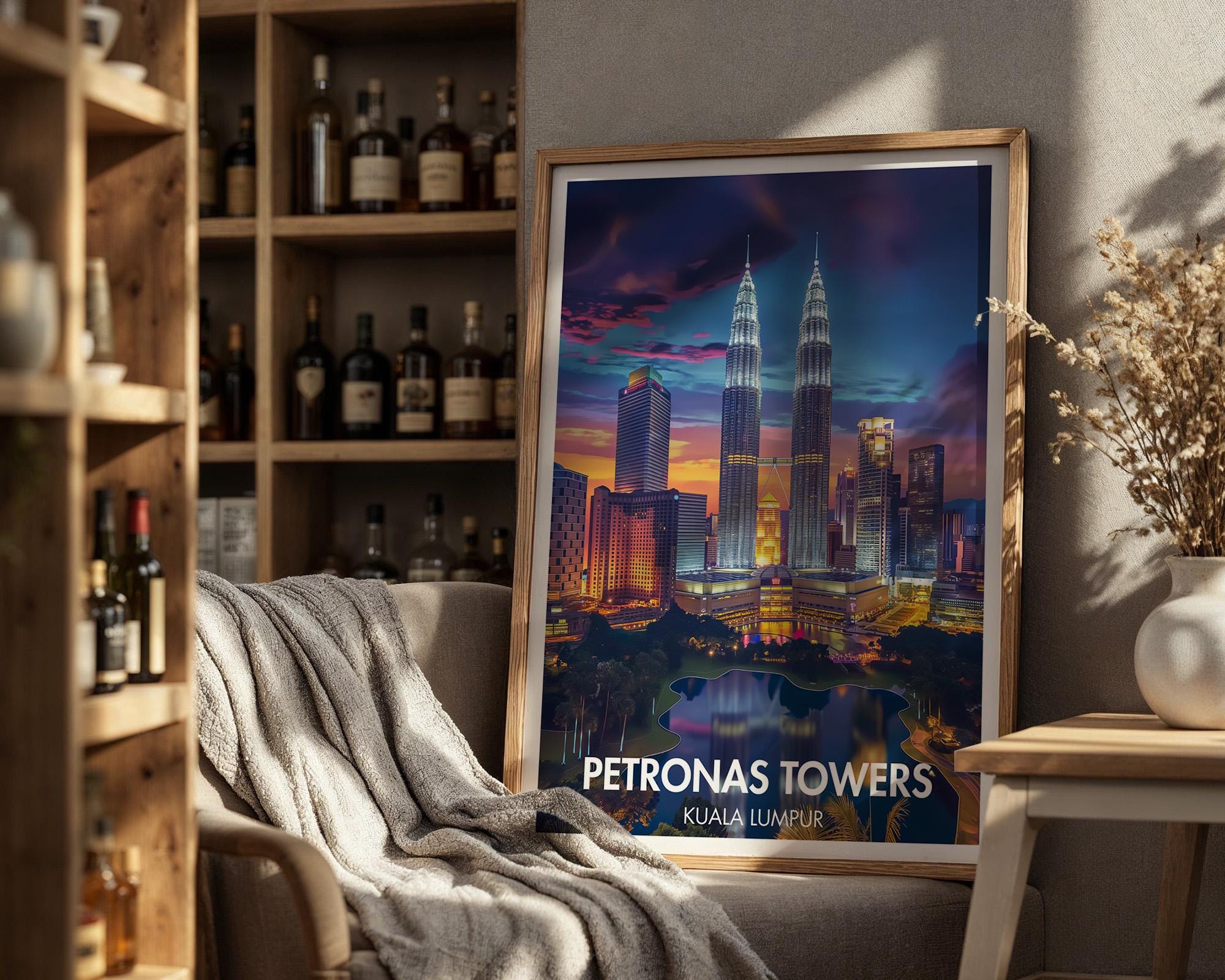 Petronas Towers Poster