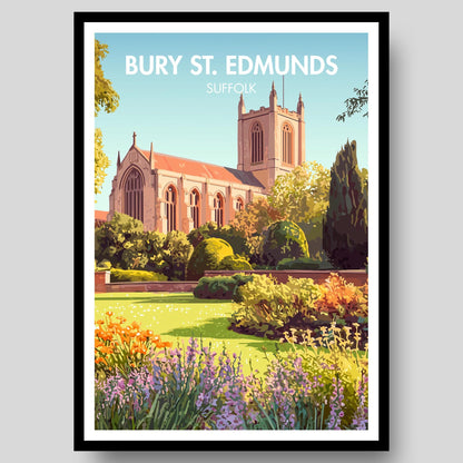 Bury St. Edmunds Poster