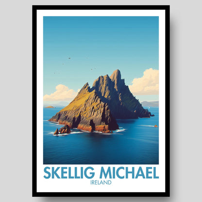 Skellig Michael Poster