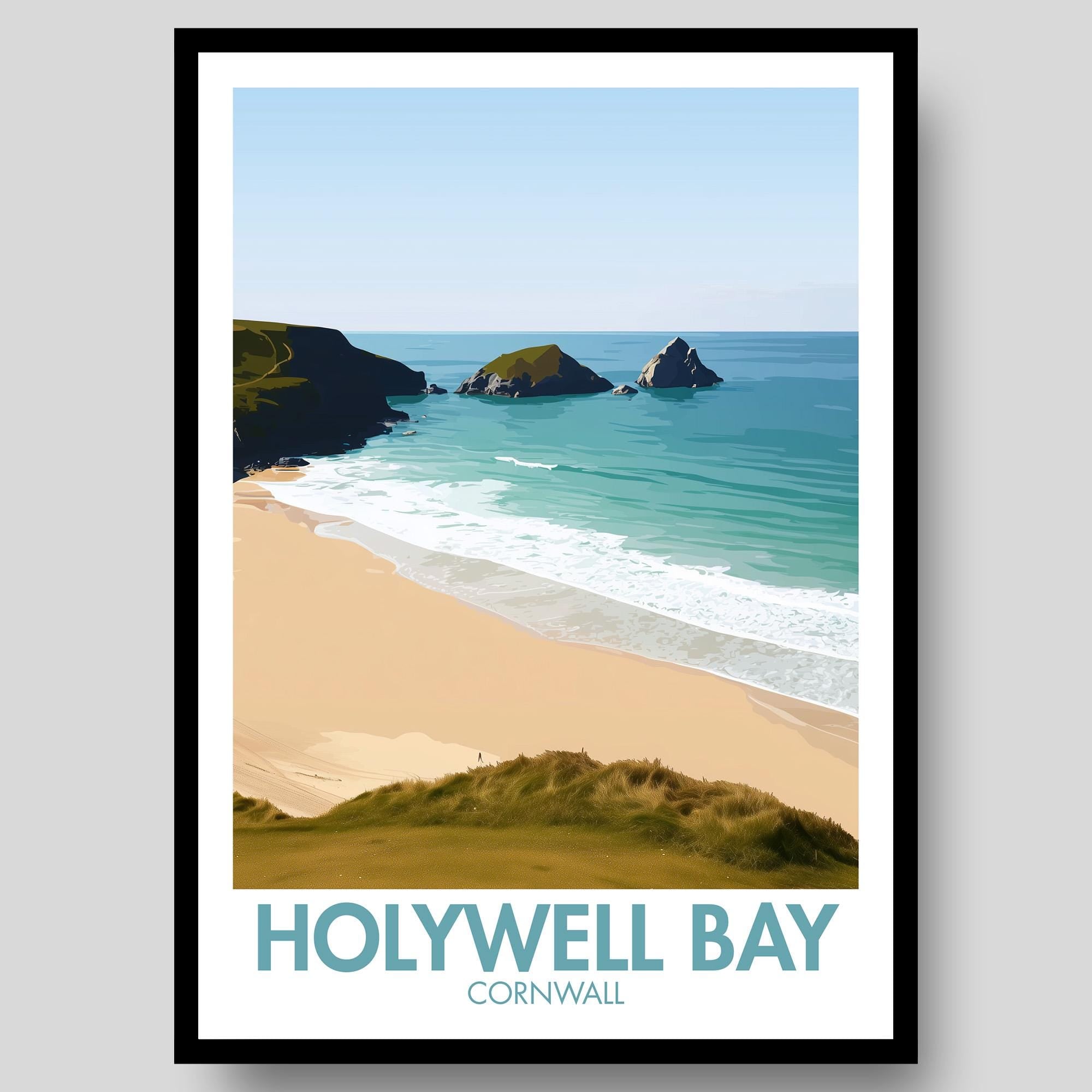 Holywell Bay Poster