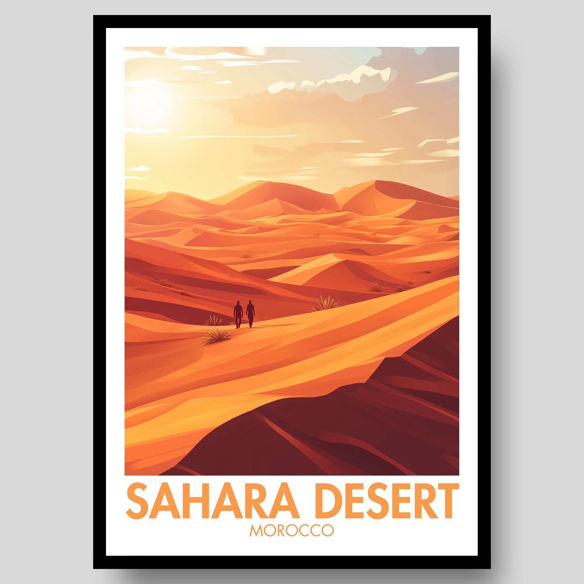 Sahara Desert Poster