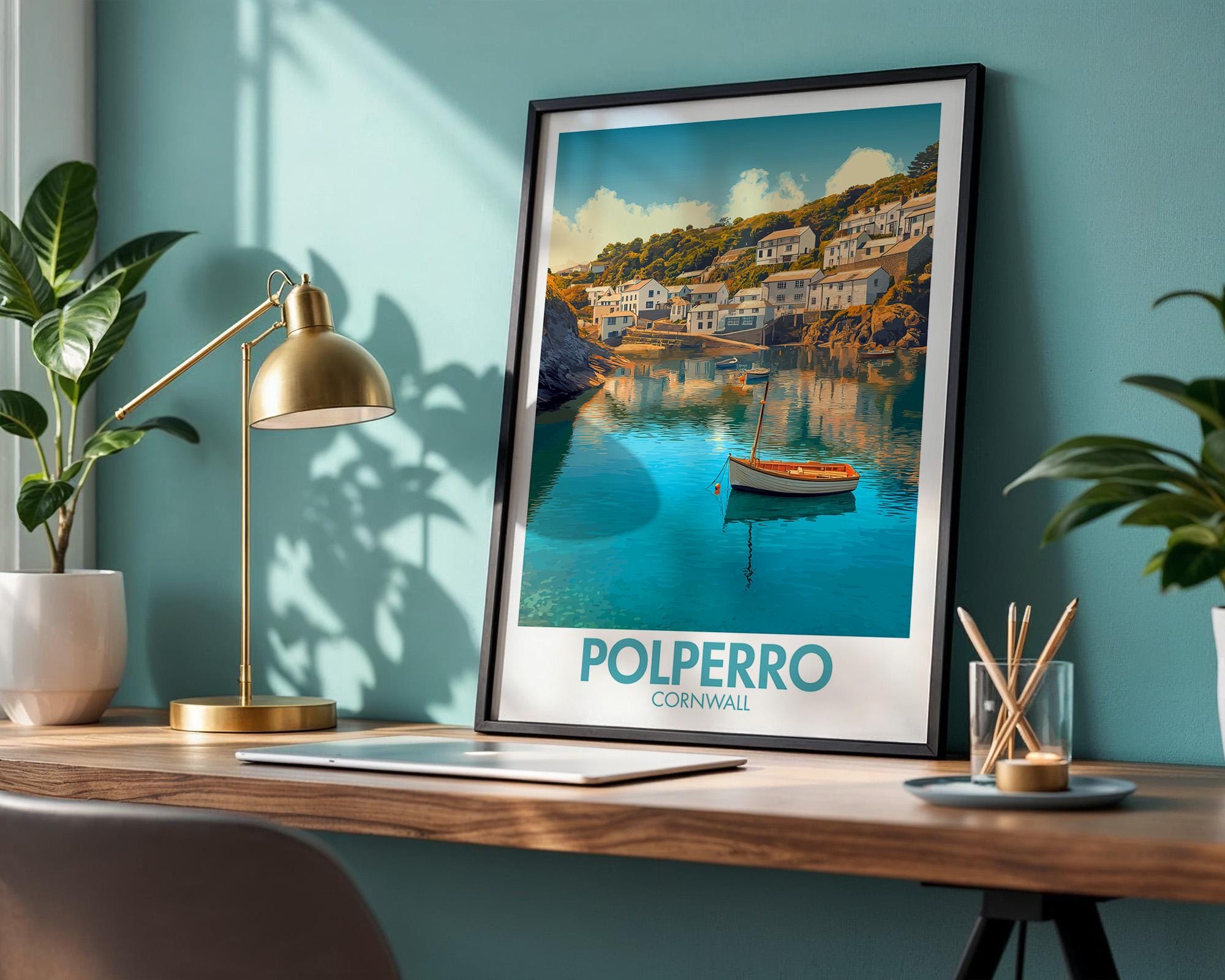 Polperro Poster