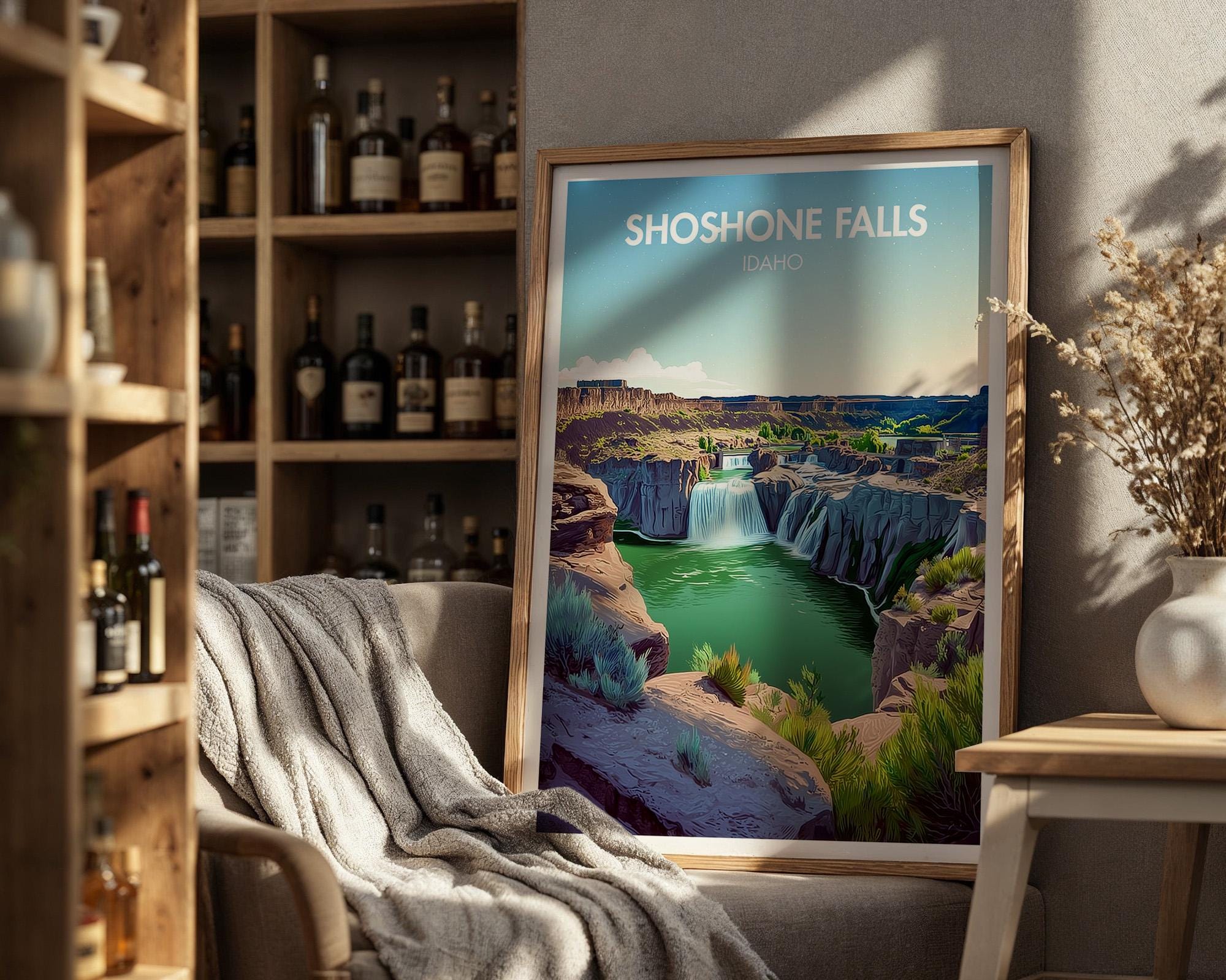 Shoshone Falls Poster