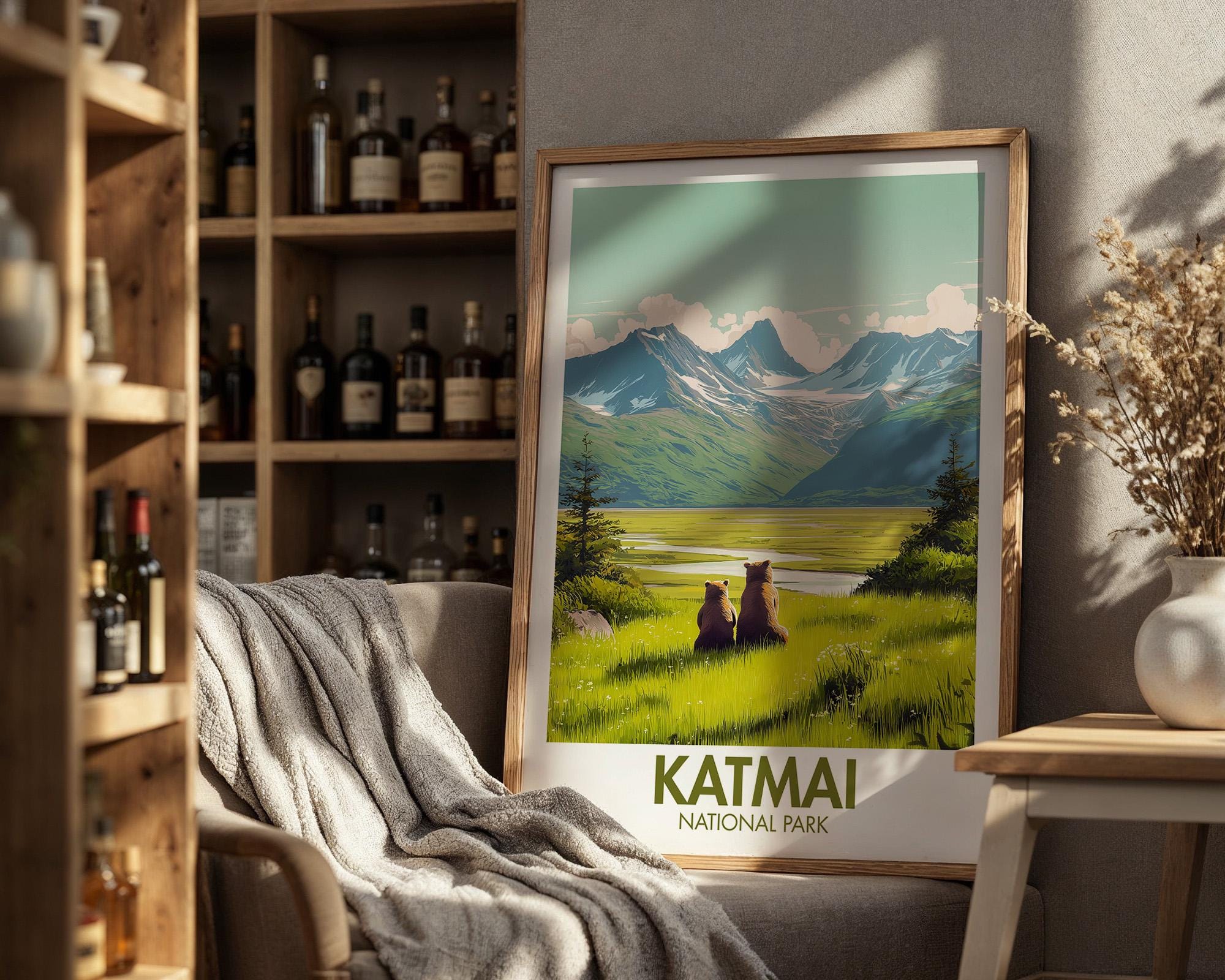Katmai National Park Poster