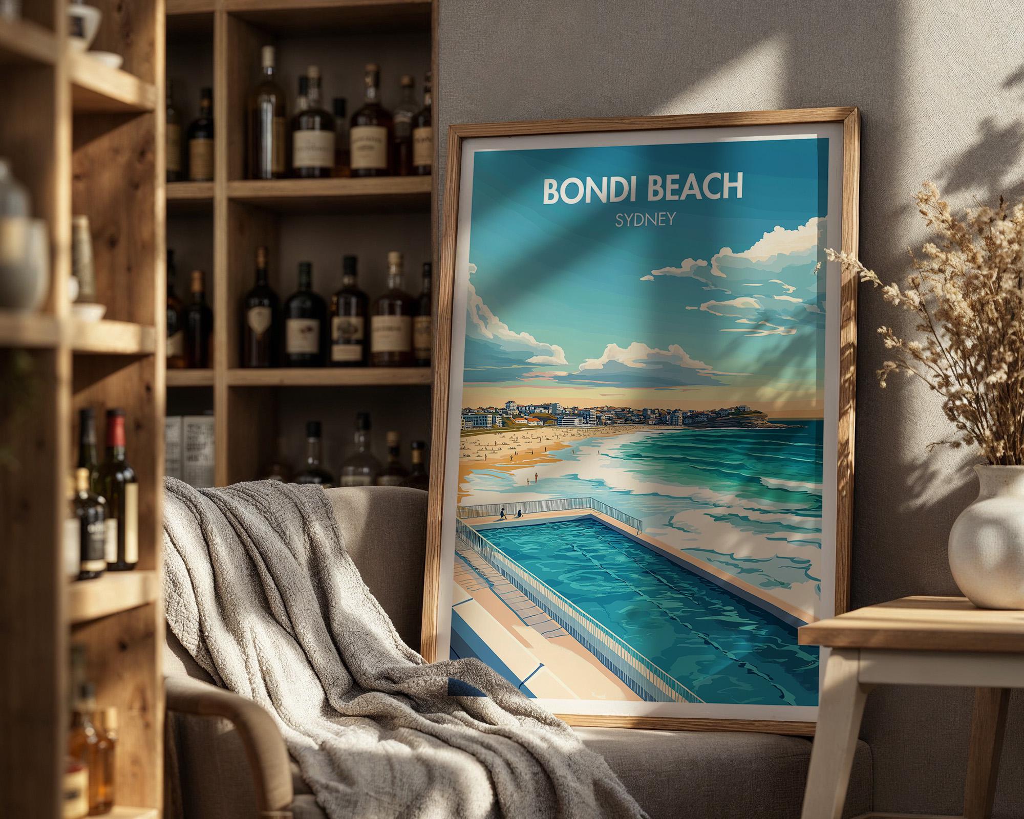 Bondi Beach Poster