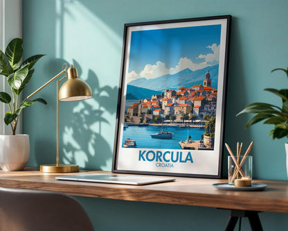 Korcula Poster