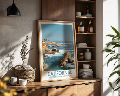 California Coastal National Monument Poster