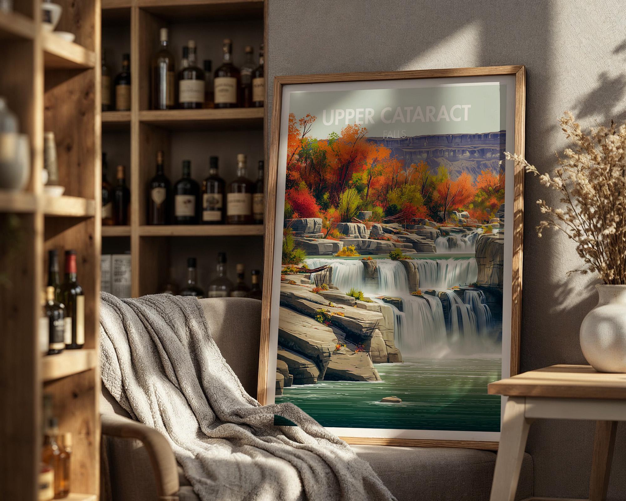 Upper Cataract Falls Poster