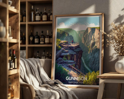 Gunnison National Park Poster