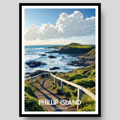 Phillip Island Poster