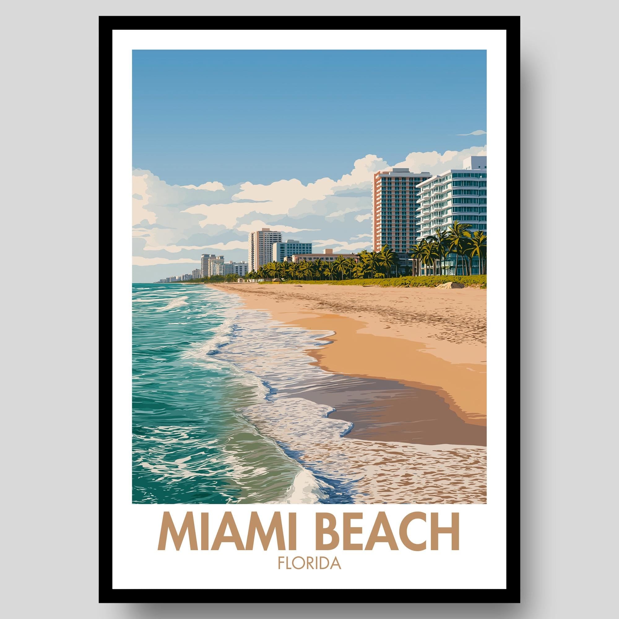 Miami Beach Poster