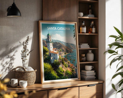 Santa Catalina Poster -