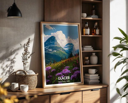 Glacier National Park Poster