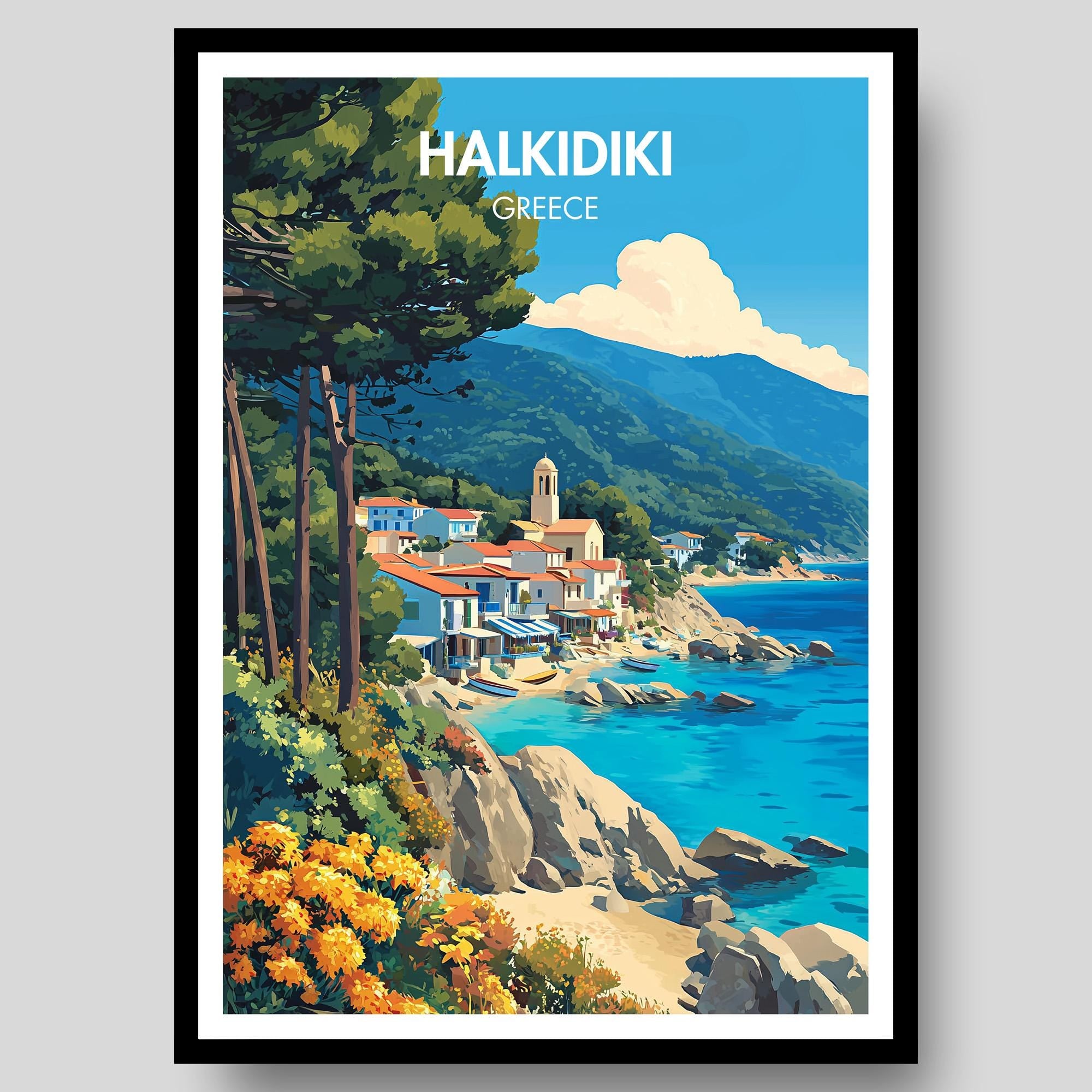 Halkidiki Poster