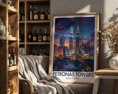 Petronas Towers Poster