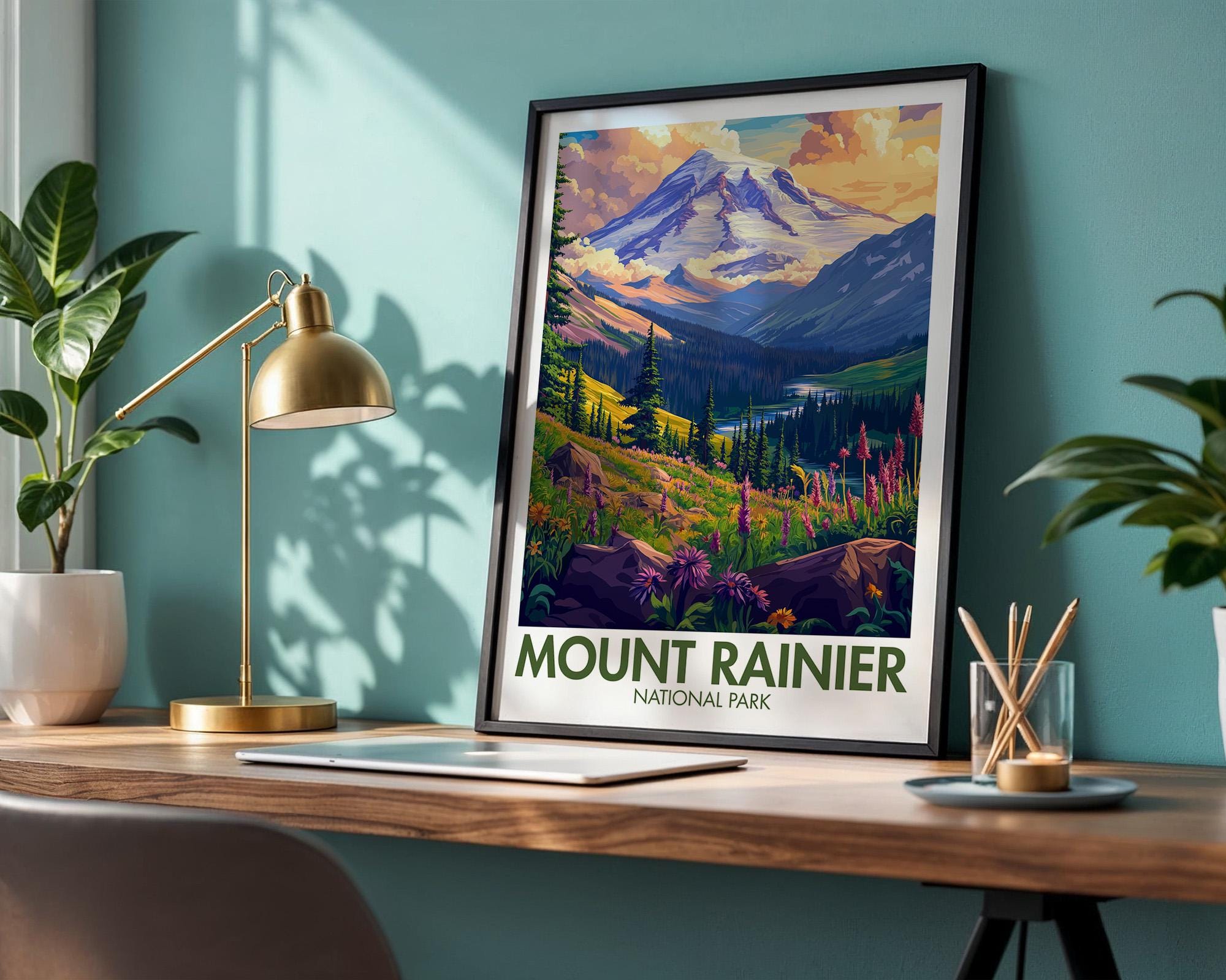 Mount Rainier Poster