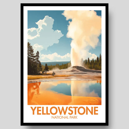 Yellowstone National Park Poster
