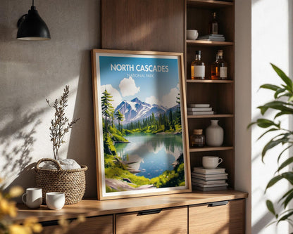 North Cascades National Park Poster