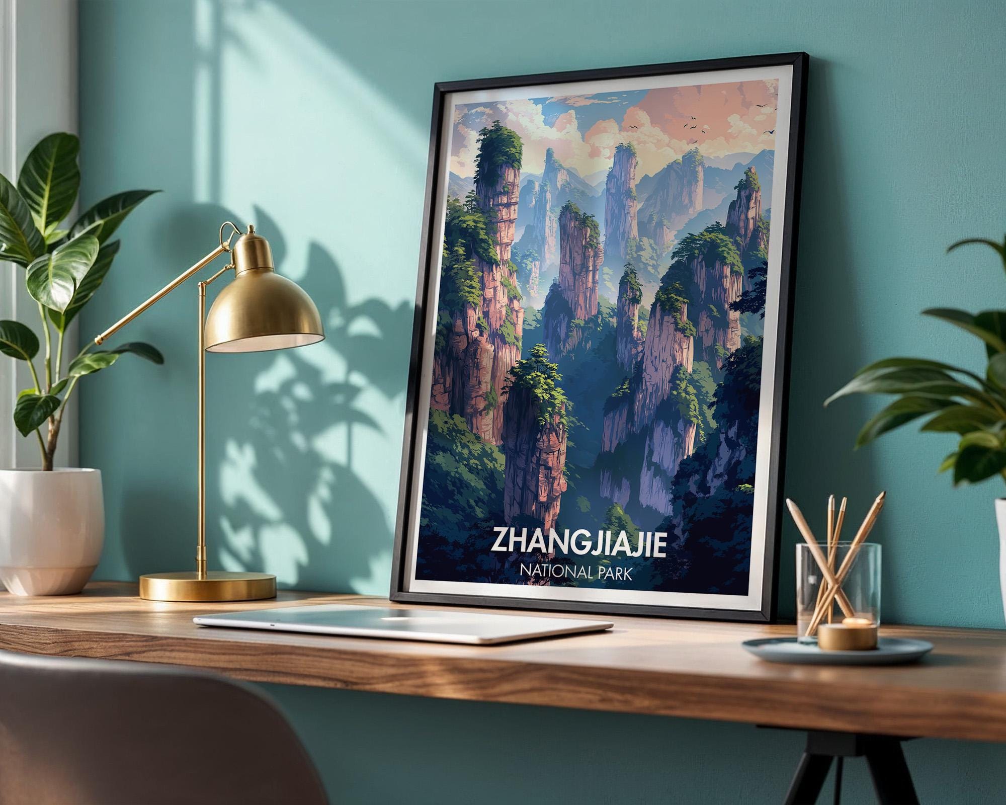 Zhangjiajie National Park Poster