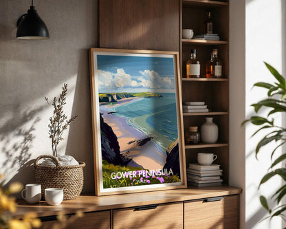 Gower Peninsula Poster