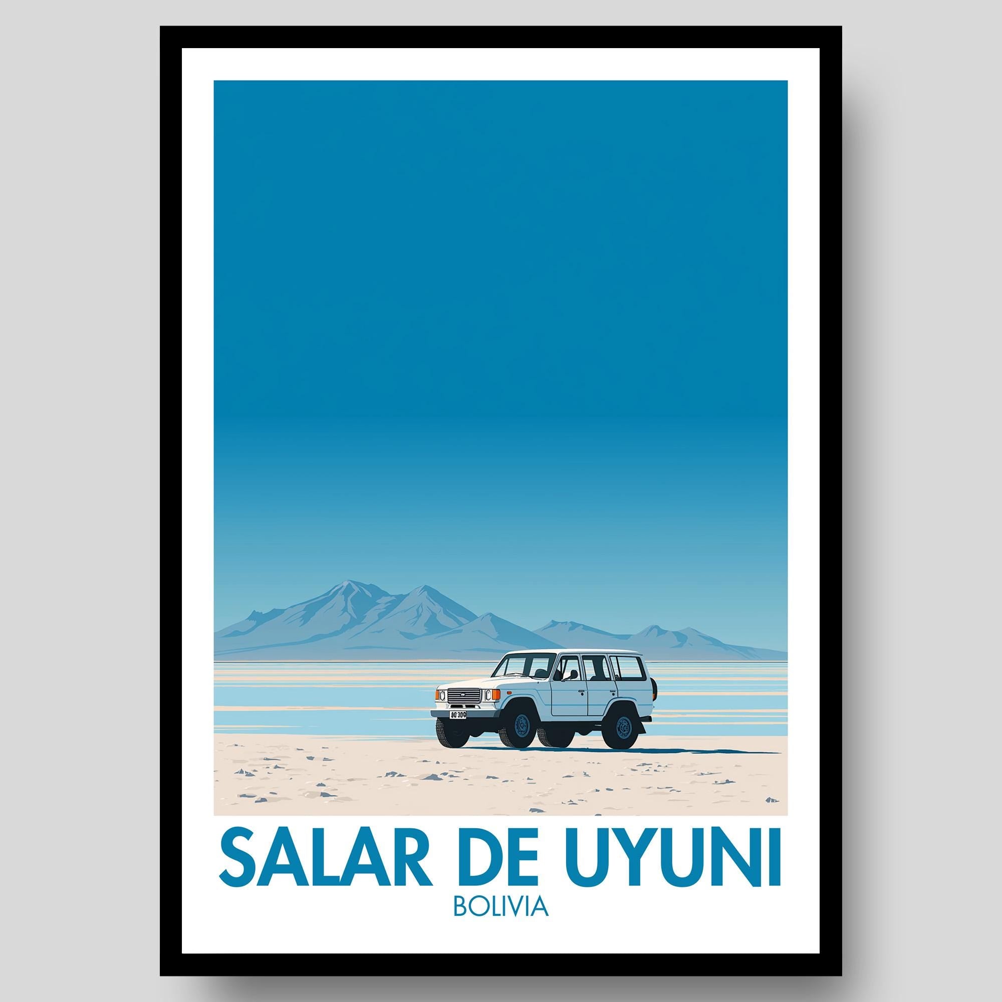 Salar de Uyuni Poster