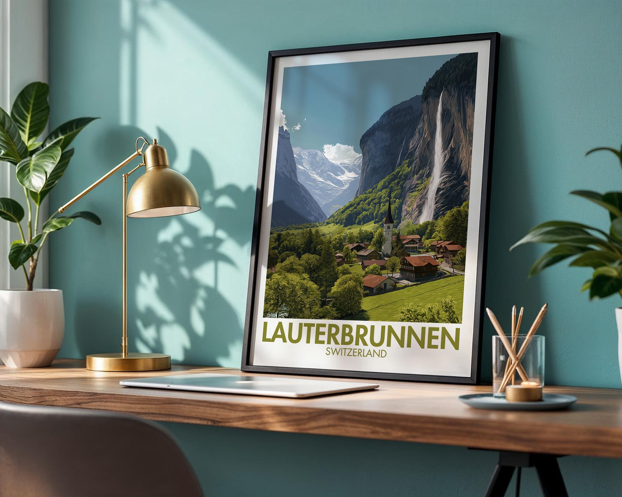 Lauterbrunnen Poster