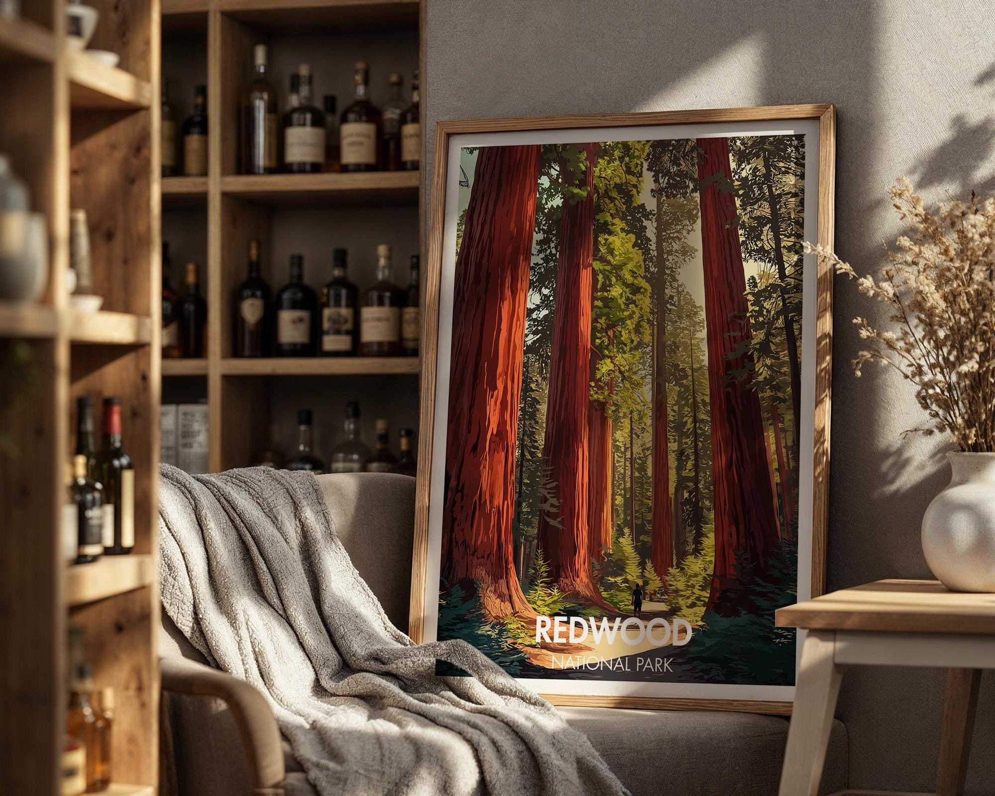 Redwood National Park Poster