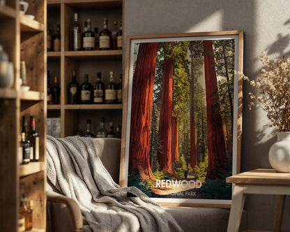 Redwood National Park Poster