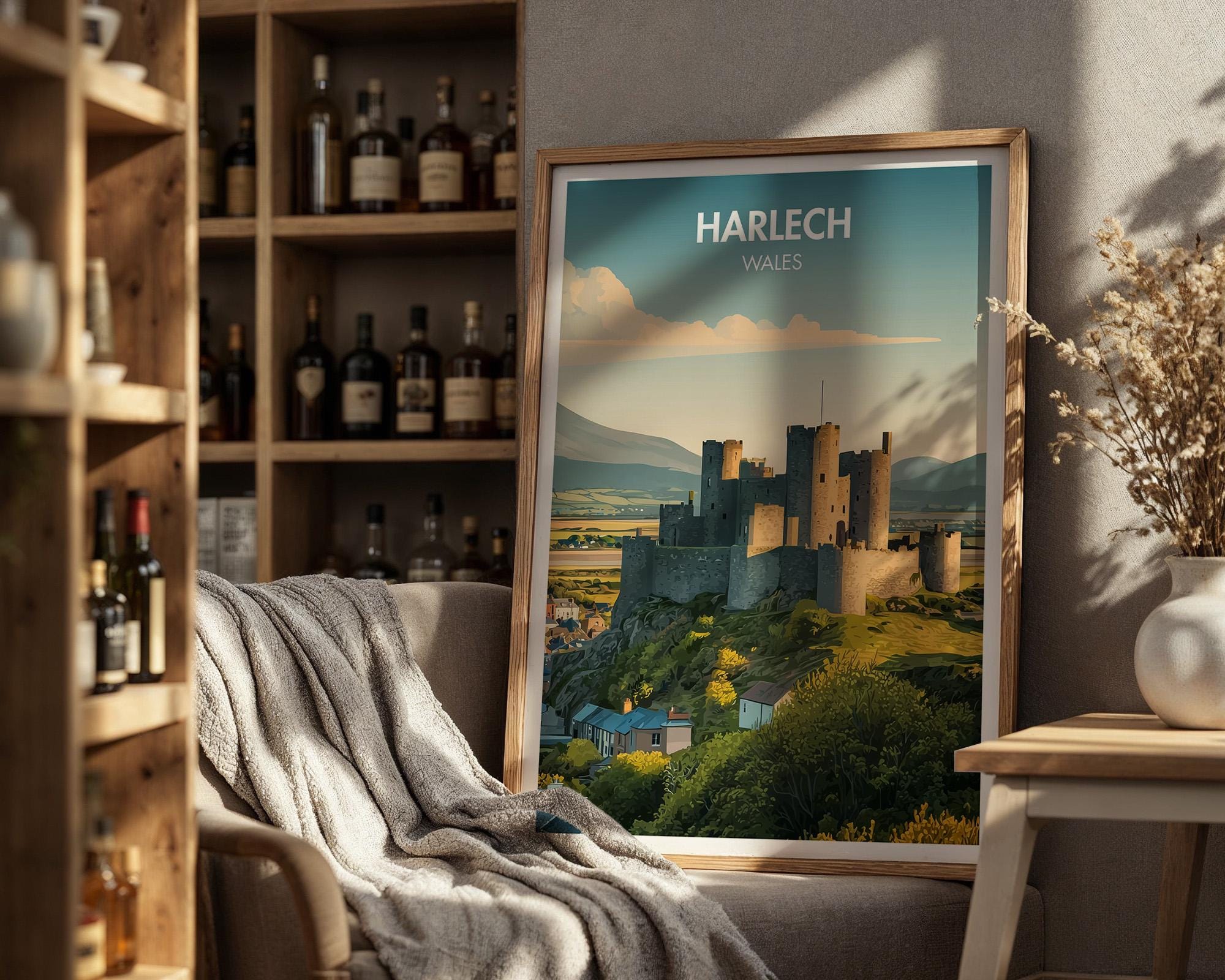 Harlech Poster