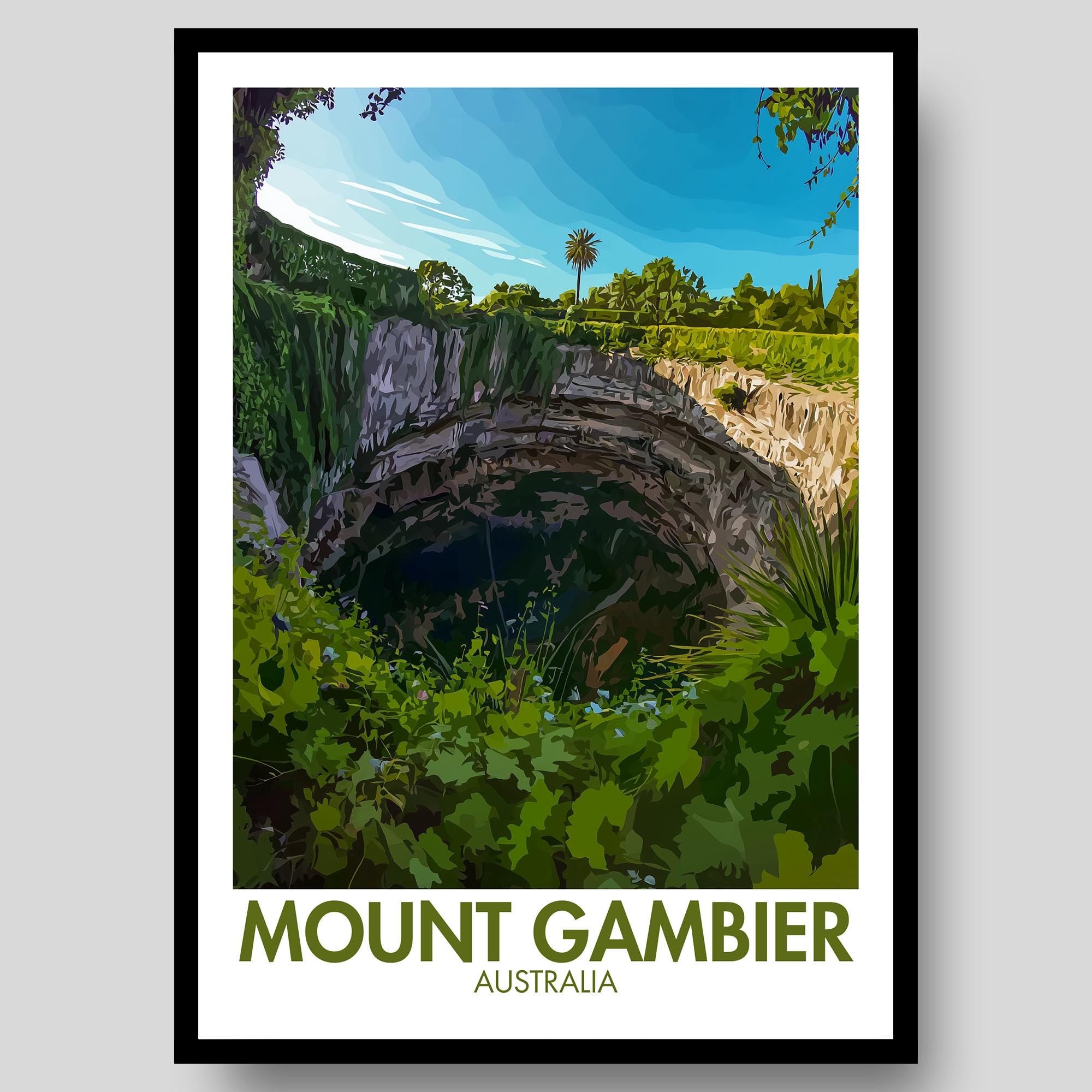 Mount Gambier Poster