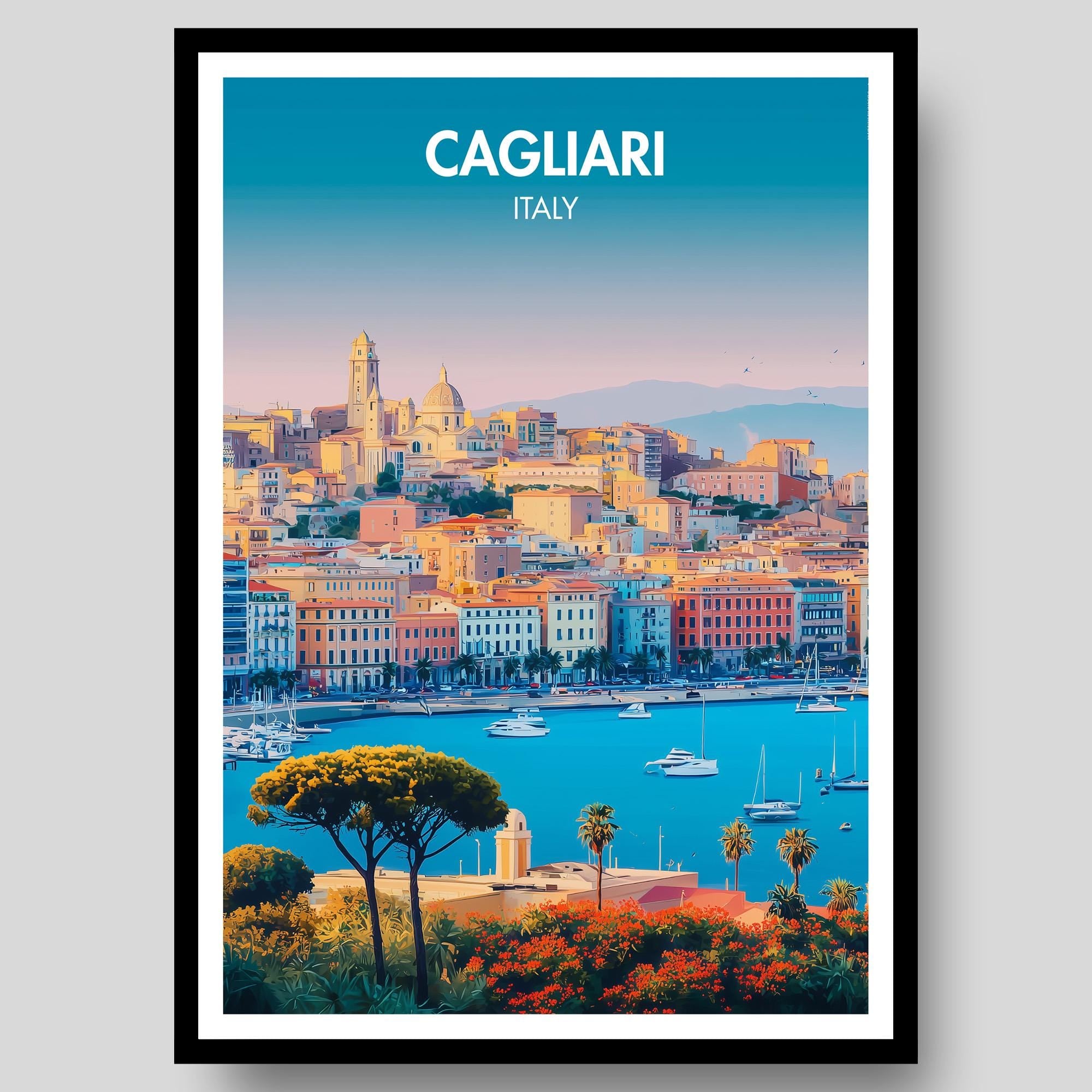 Cagliari Poster