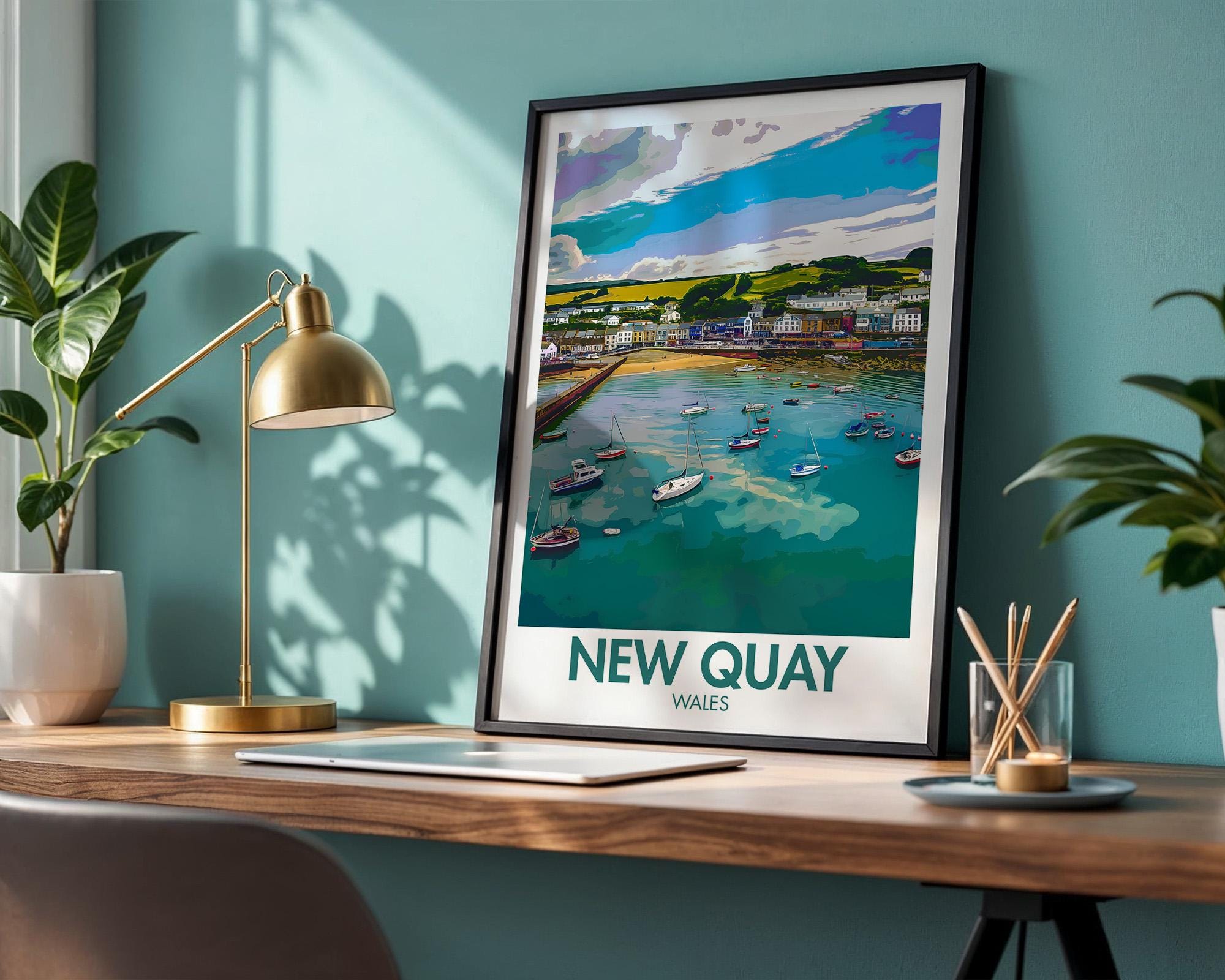 New Quay Poster