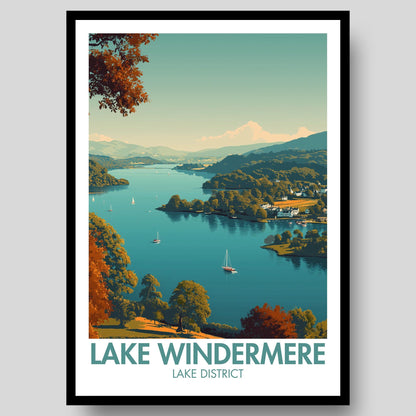 Lake Windermere Poster