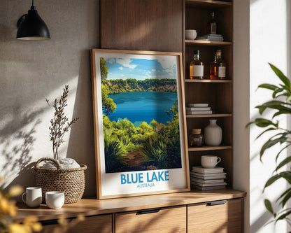 Blue Lake Poster