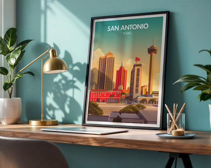 San Antonio Poster