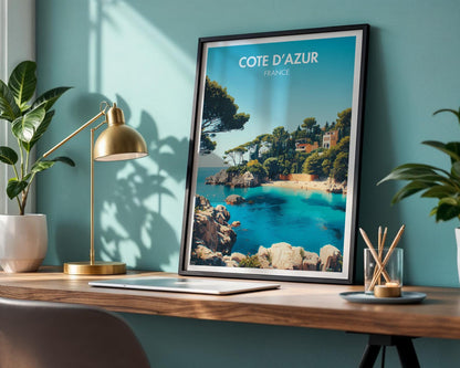 C��te d���Azur Poster