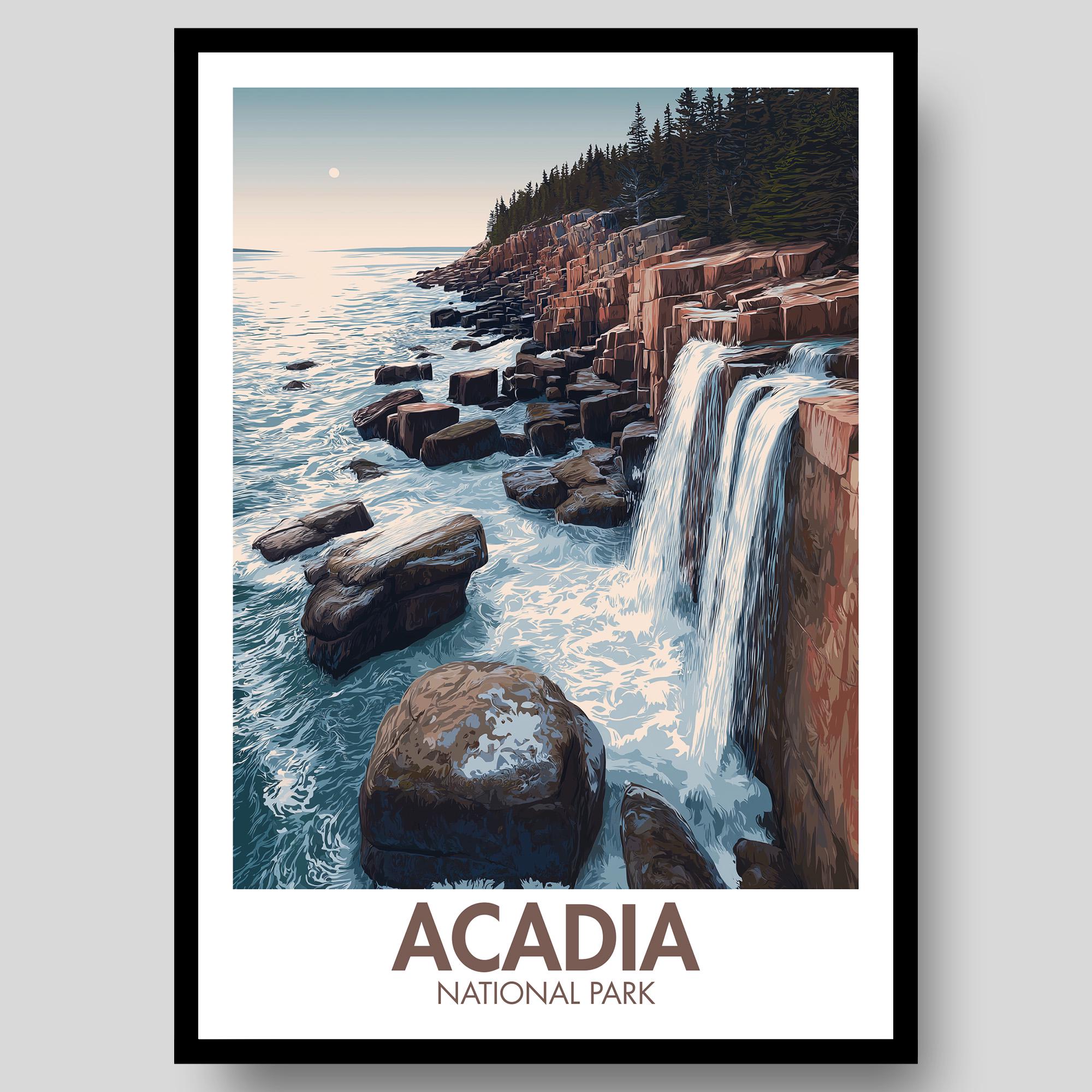 Acadia National Park Poster