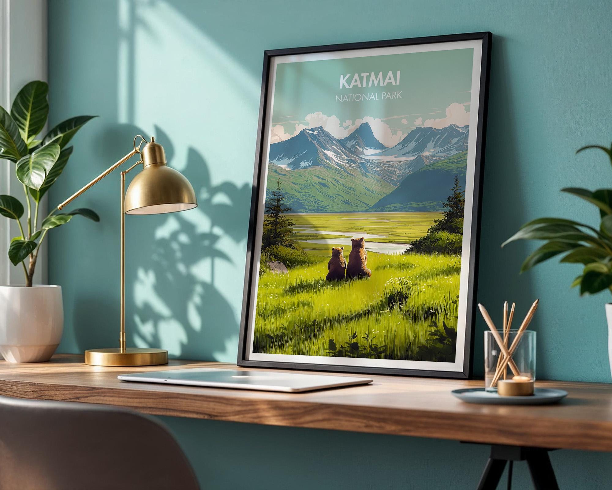Katmai National Park Poster