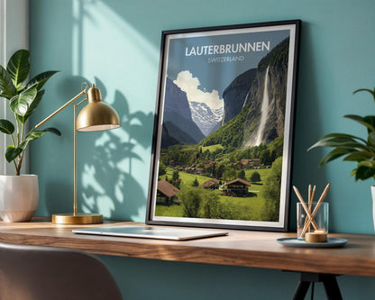 Lauterbrunnen Poster