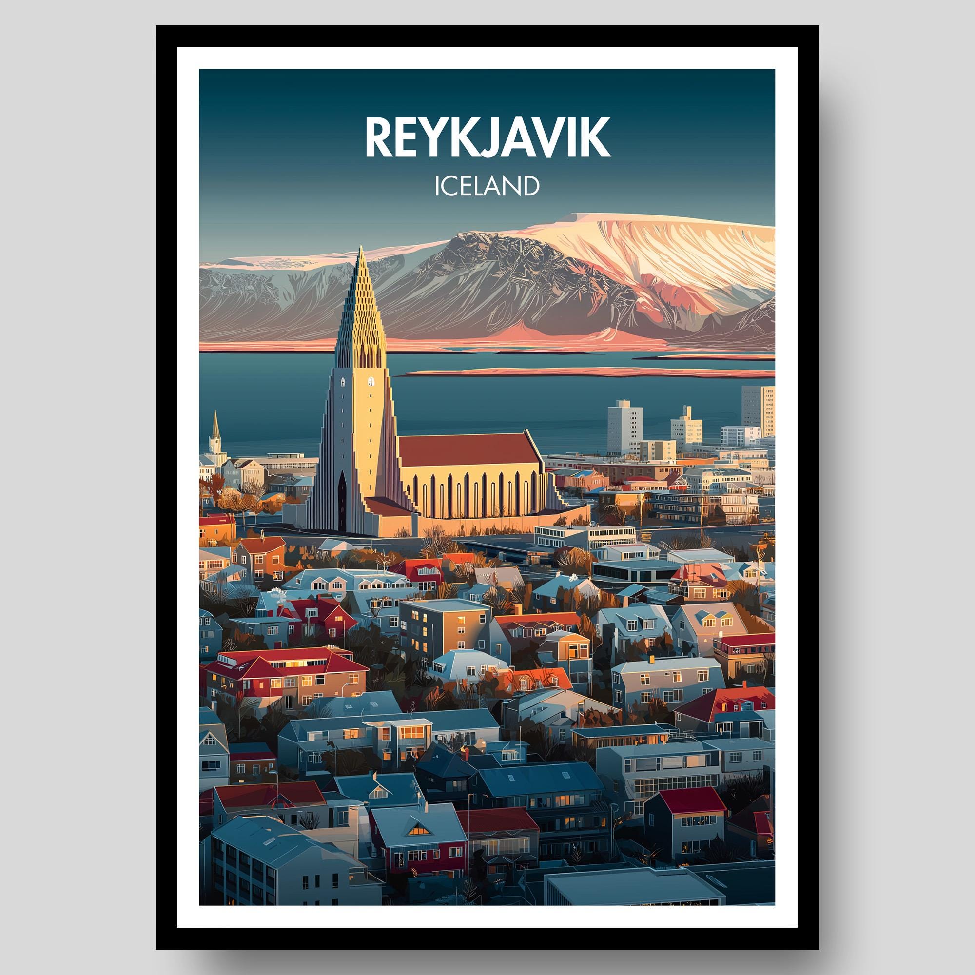 Reykjavik Poster