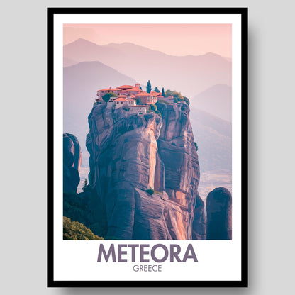 Meteora Poster