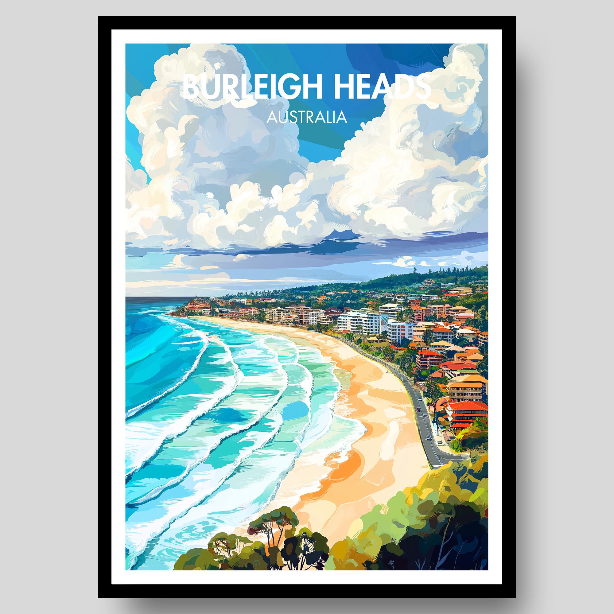 Burleigh Heads Poster