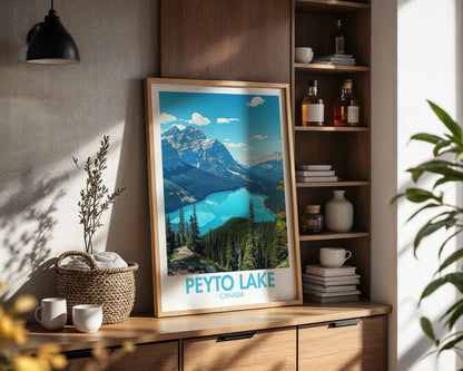 Peyto Lake Poster