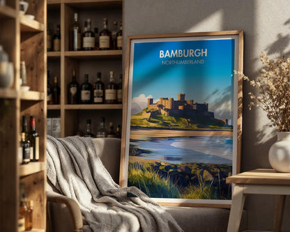 Bamburgh Poster