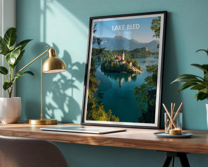 Lake Bled Poster