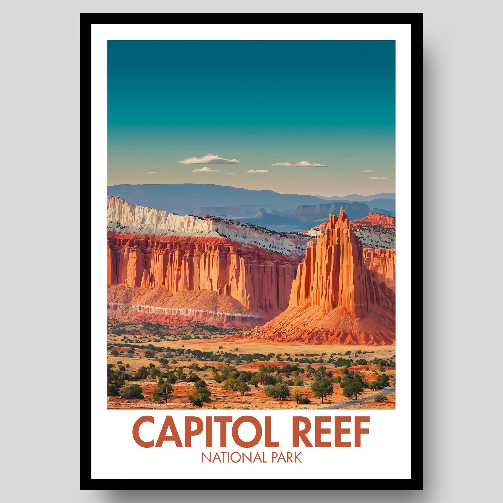 Capitol Reef National Park Poster