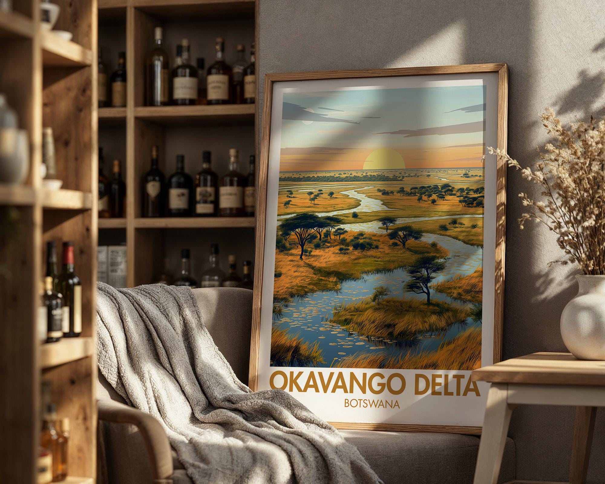 Okavango Delta Poster