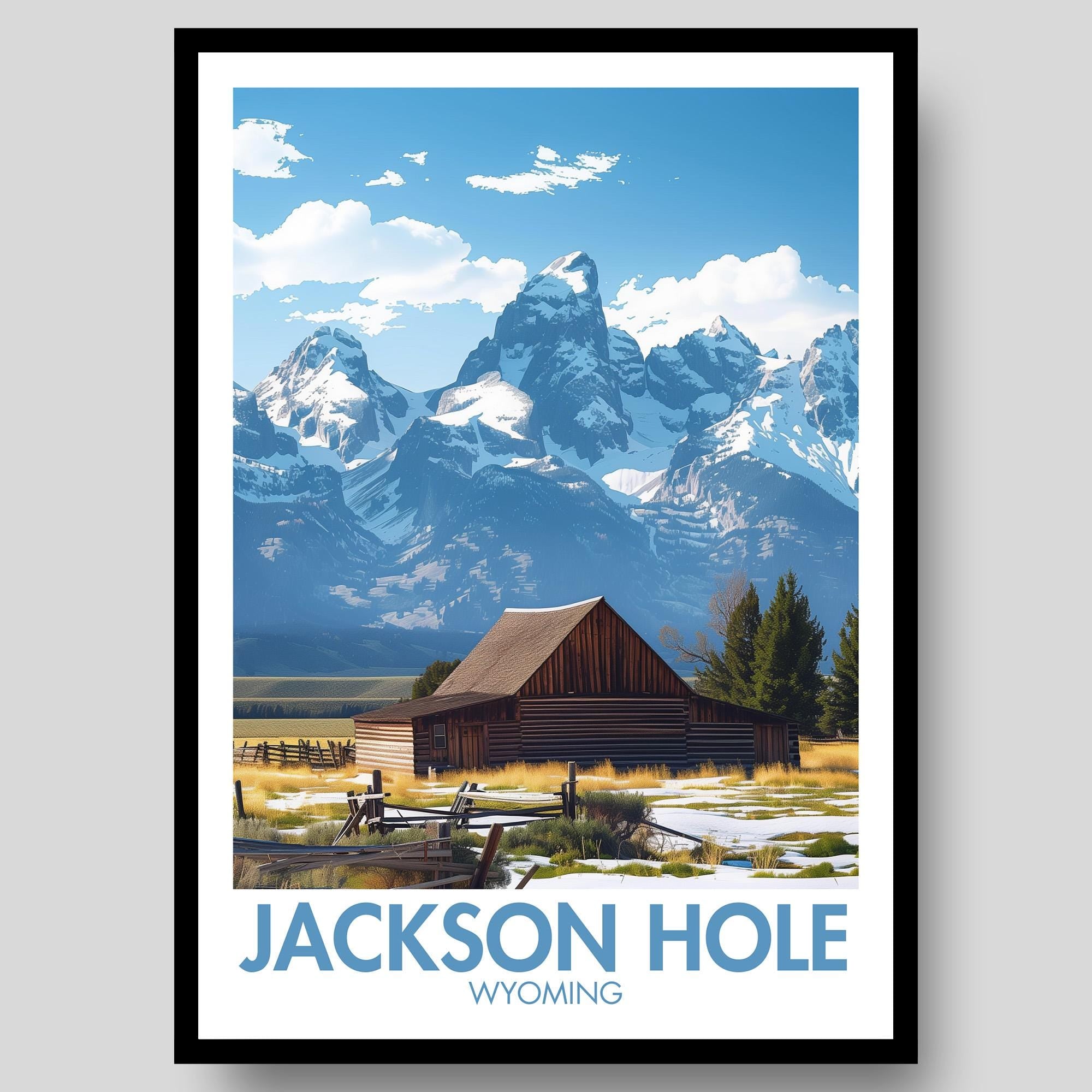 Jackson Hole Poster