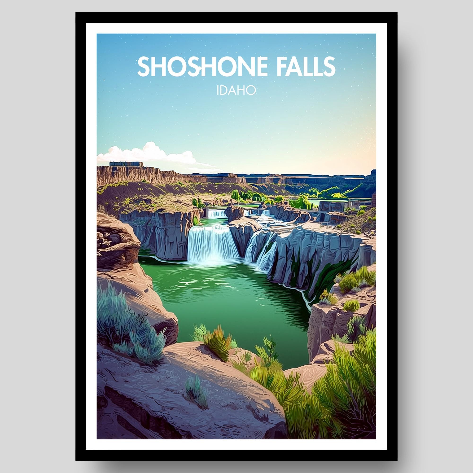 Shoshone Falls Poster