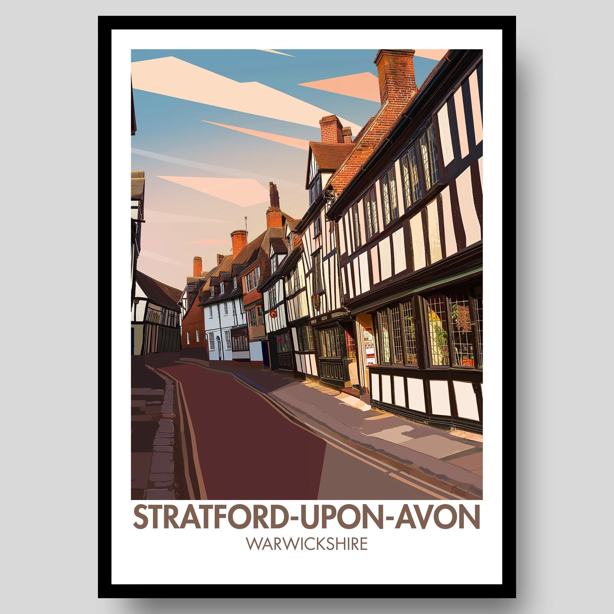 Stratford-Upon-Avon Poster